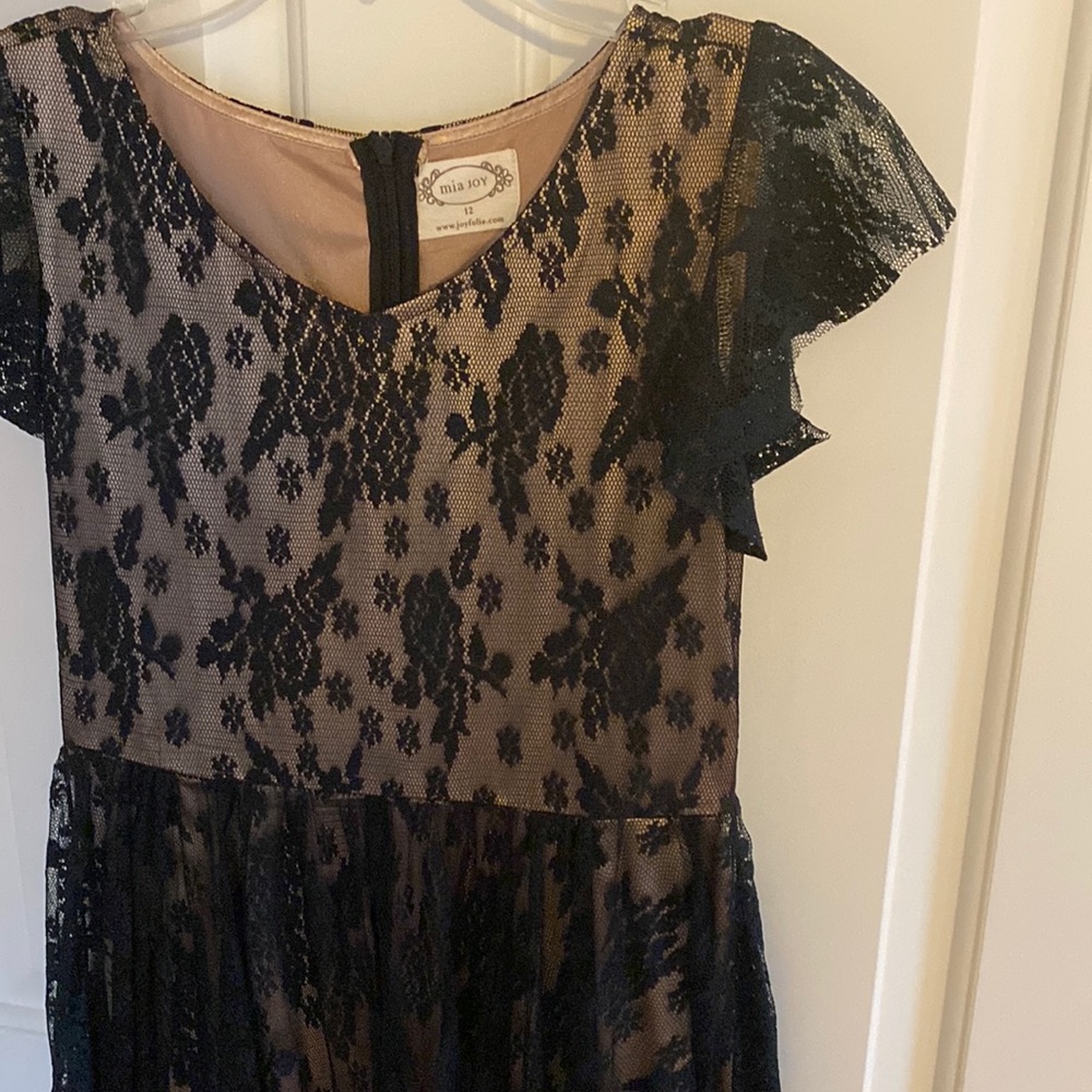 Girl floor length dress